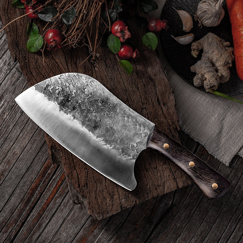 Chef knife with wooden handle (Free Shipping)