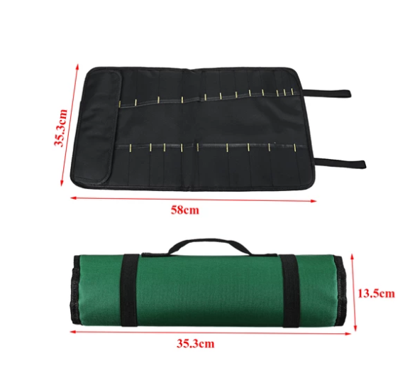 Knife Roll Bag Carry Case Pouch