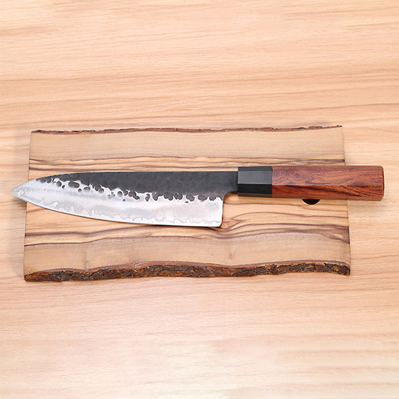 Ebony handle kitchen knife fish fillet knife