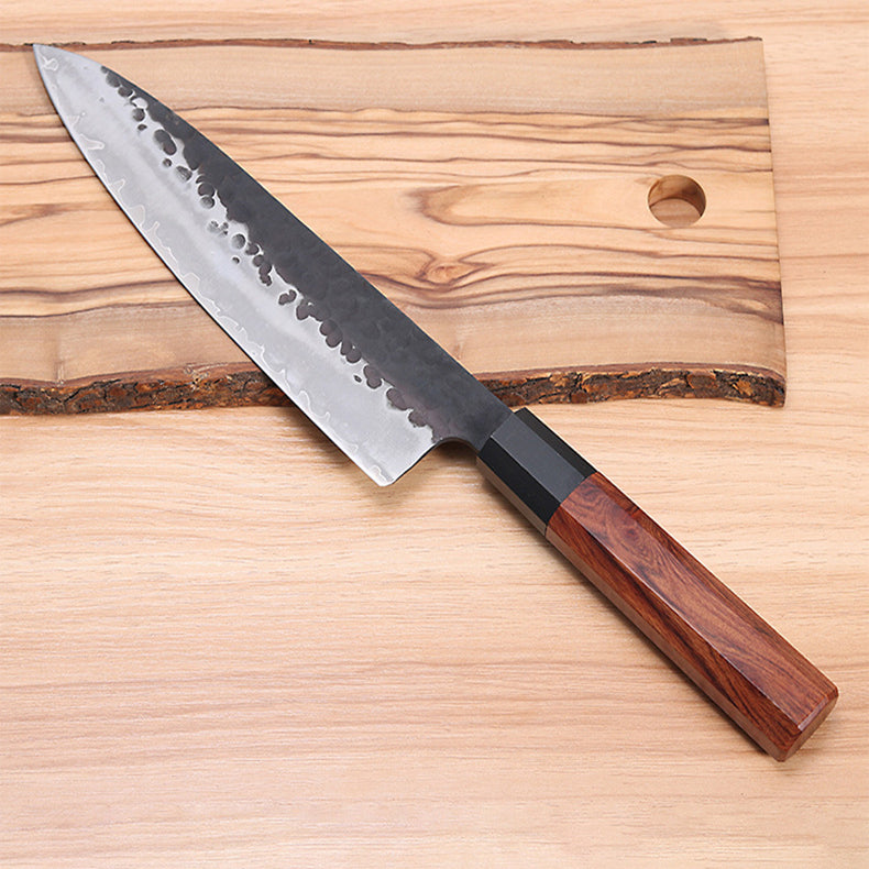 Ebony handle kitchen knife fish fillet knife