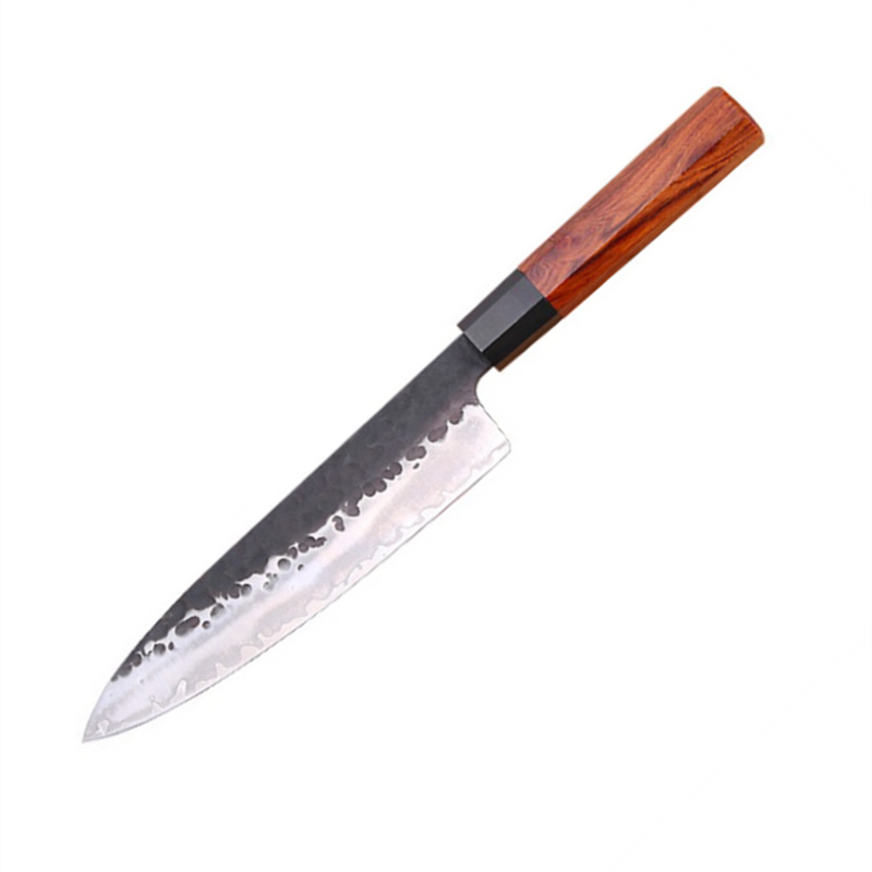 Ebony handle kitchen knife fish fillet knife